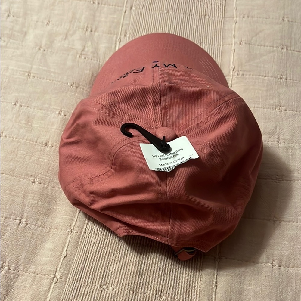 Womens Pink Rodeo Cap - Picture 2 of 4